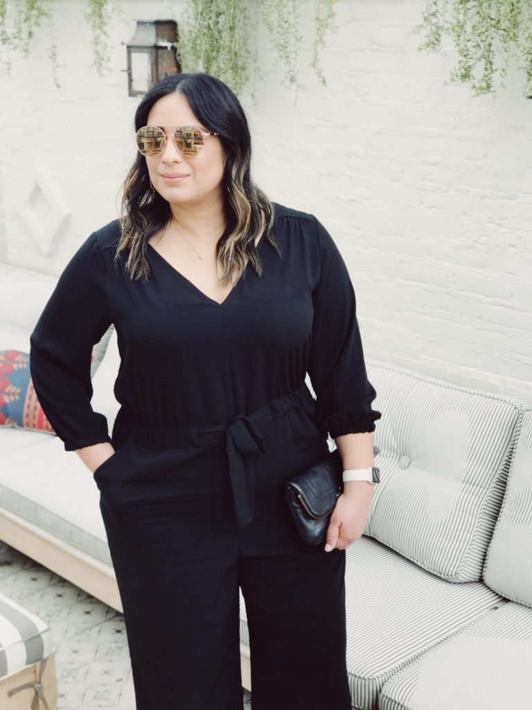 Affordable Black Jumpsuit + Accessories You Need