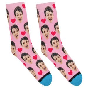 divvy up socks, custom socks, face socks, gifts, galentines, valentines
